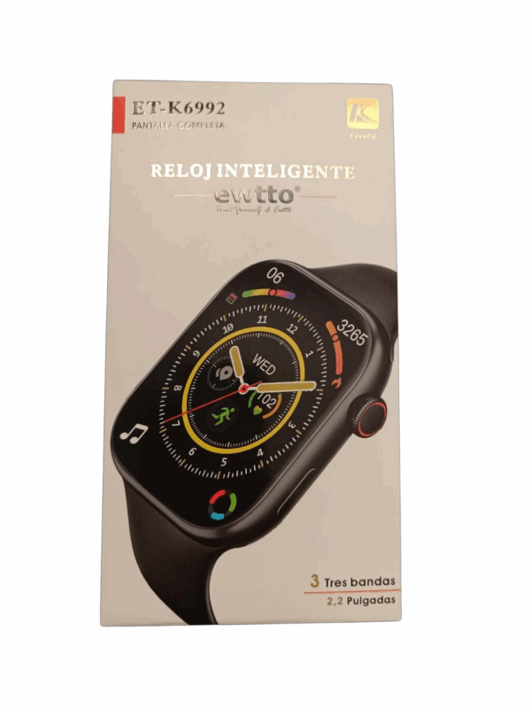 🩷 Smartwatch EWTTO ET-K6992 – Estilo y tecnología en tu muñeca (IVA INCLUIDO)