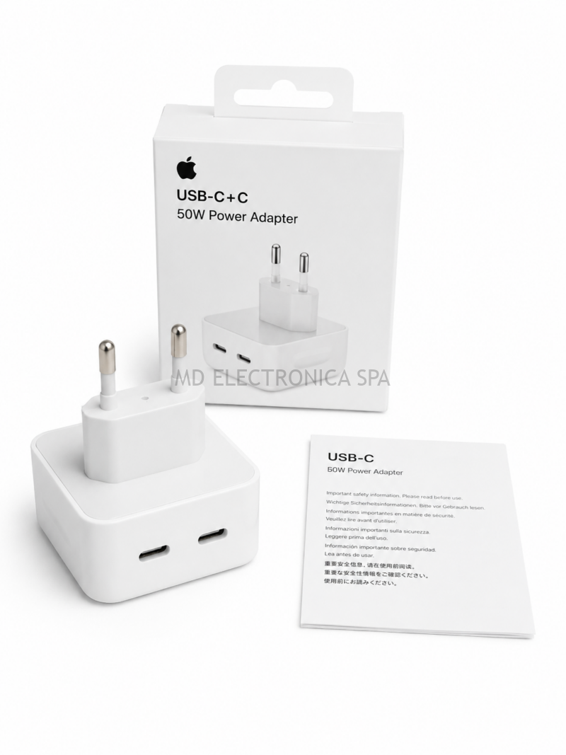 Adaptador USB-C + USB-C 50W