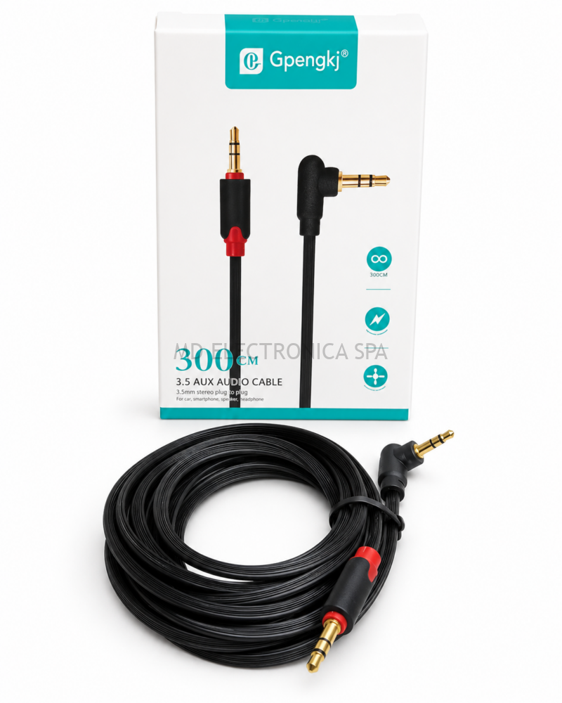 Cable Auxiliar de Audio Gpengkj 3.5 mm de 3 Metros