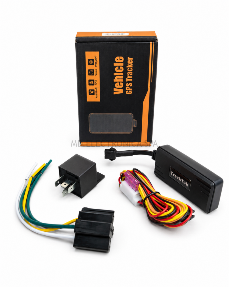 Rastreador GPS Vehicular con Control por App y Sistema Antirrobo