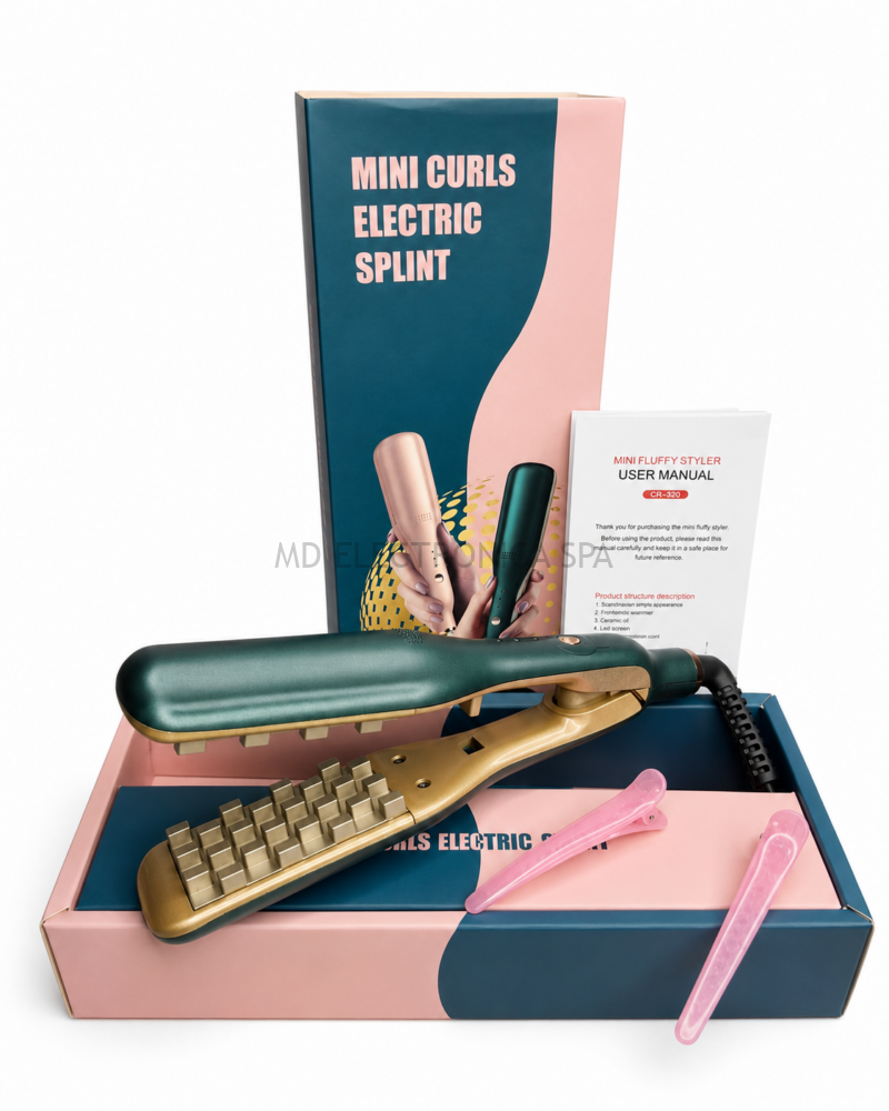 Mini Plancha Onduladora para Cabello