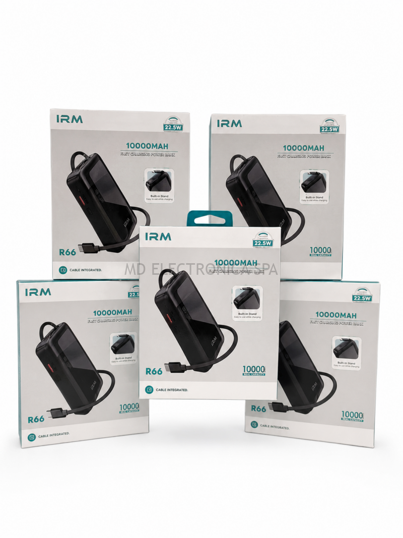 Power Bank 10.000 mAh con Carga Rápida 22,5W