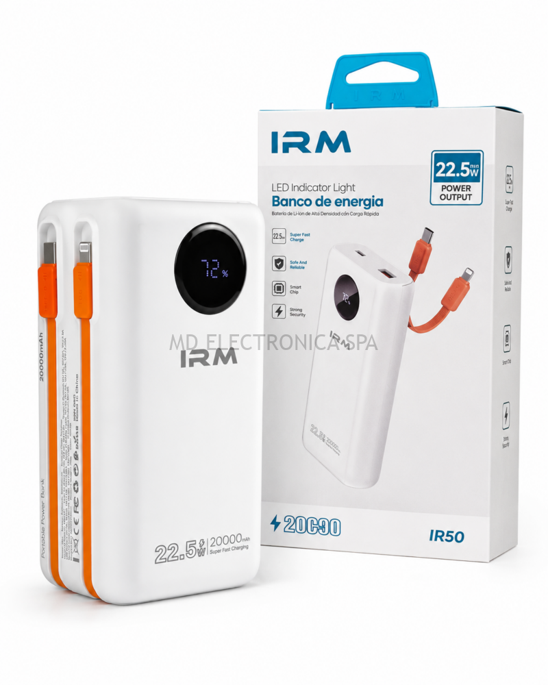 Power Bank IRM IR50 20.000 mAh 22.5W