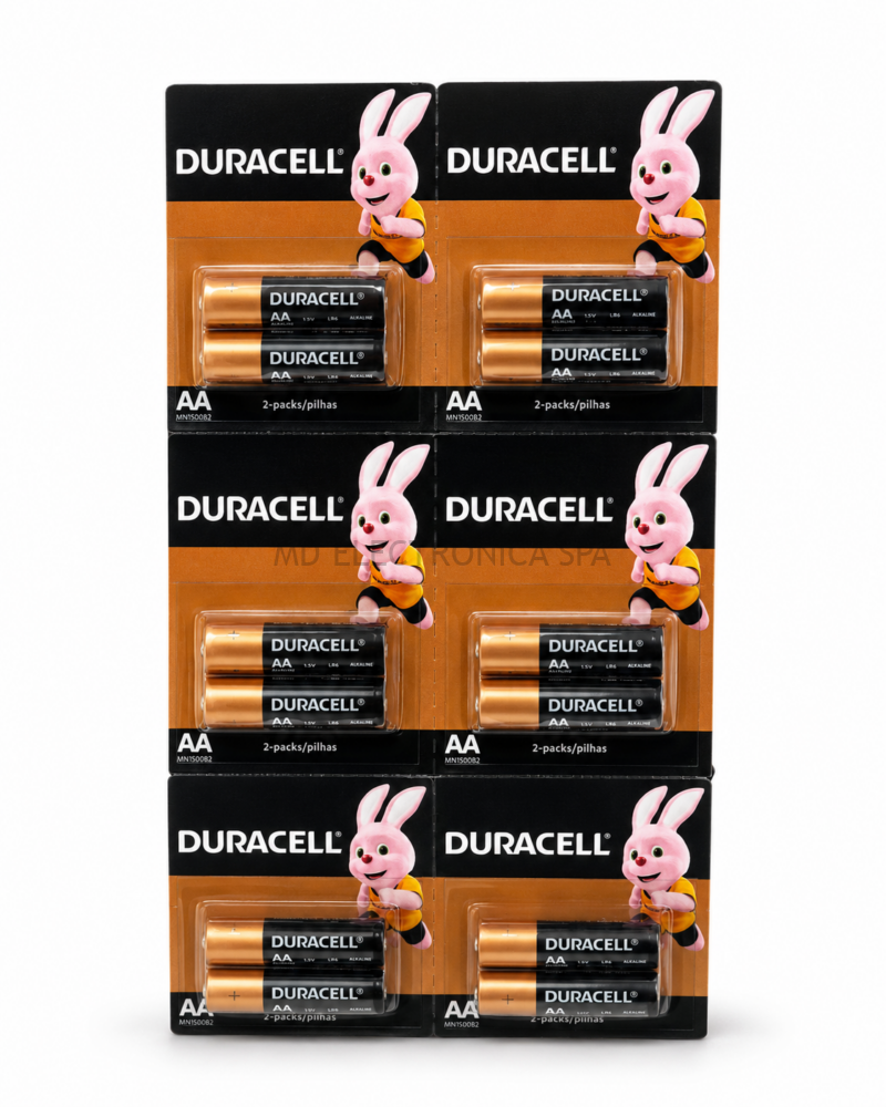 Pilas Alcalinas Duracell AA