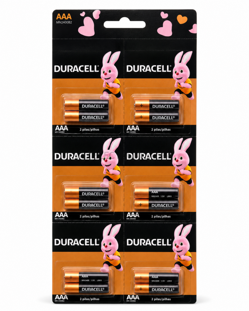 Pilas Alcalinas Duracell AAA